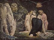 William Blake The Night of Enitharmon's Joy oil painting artist